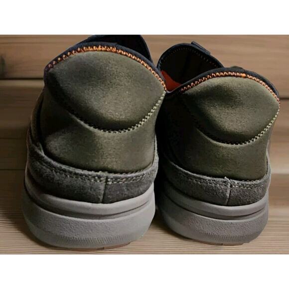 Florsheim Men's Size 12M Java Moc Nylon Olive/Olive Slip-ons Comfort Tech Insole - Picture 4 of 15